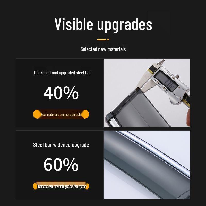 Volkswagen Sagitar Window Rain and Sun Visor Deflectors for 25 Models