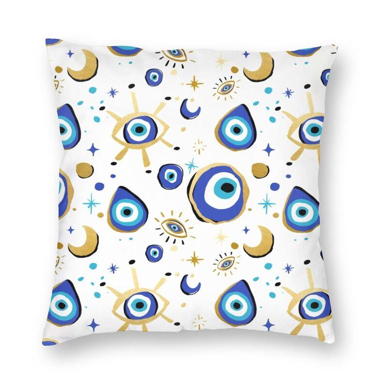 Evil Eye Black Art Mønster Putetrekk Putetrekk Hjem Stue Sofa Bil dekorasjon Putetrekk Putetrekk