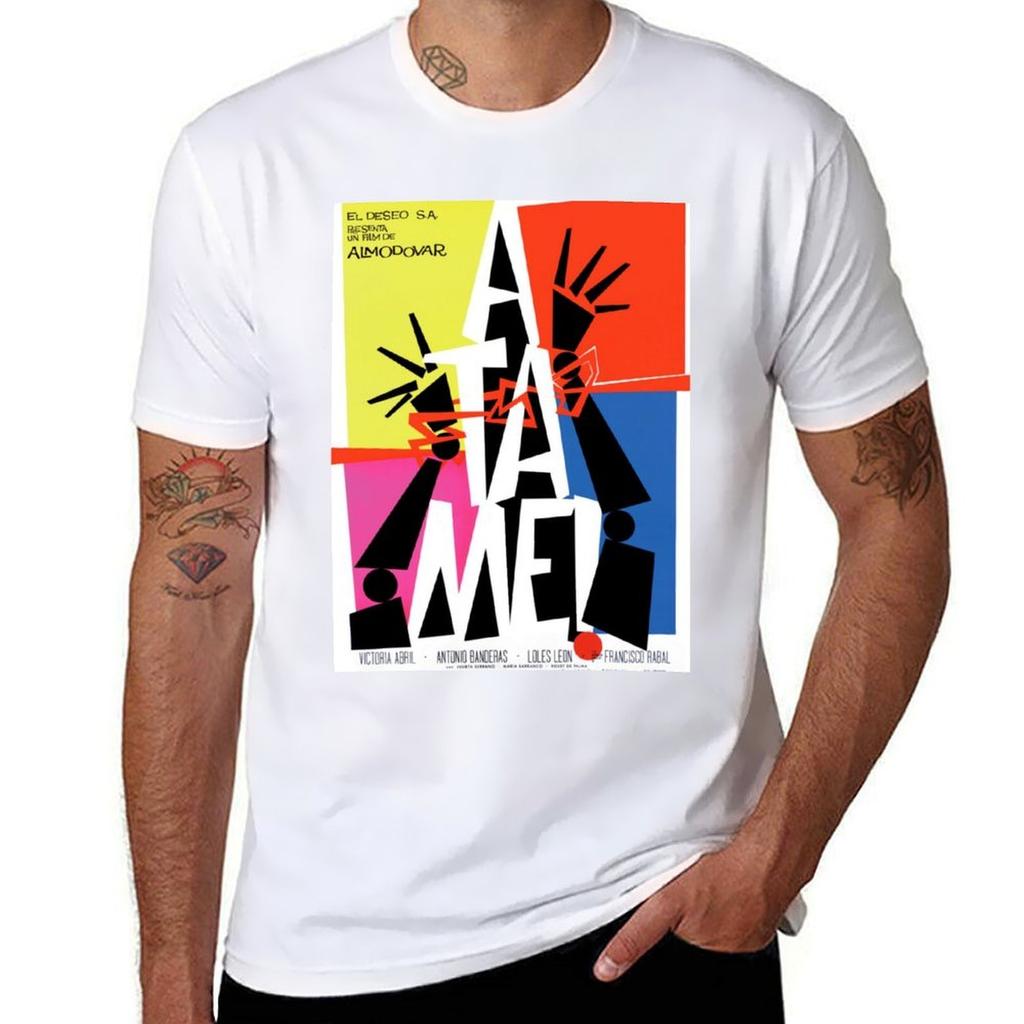 Pedro Almodovar Tie Me Up Tie Me Down Tshirt Casual Pattern Print Tee Shirt