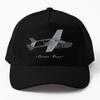 O 2A Skymaster Oscar Duce Airplane  Baseball Cap Hat Snapback Printed Summer Czapka Casquette Solid Color Boys Black Casual Fish