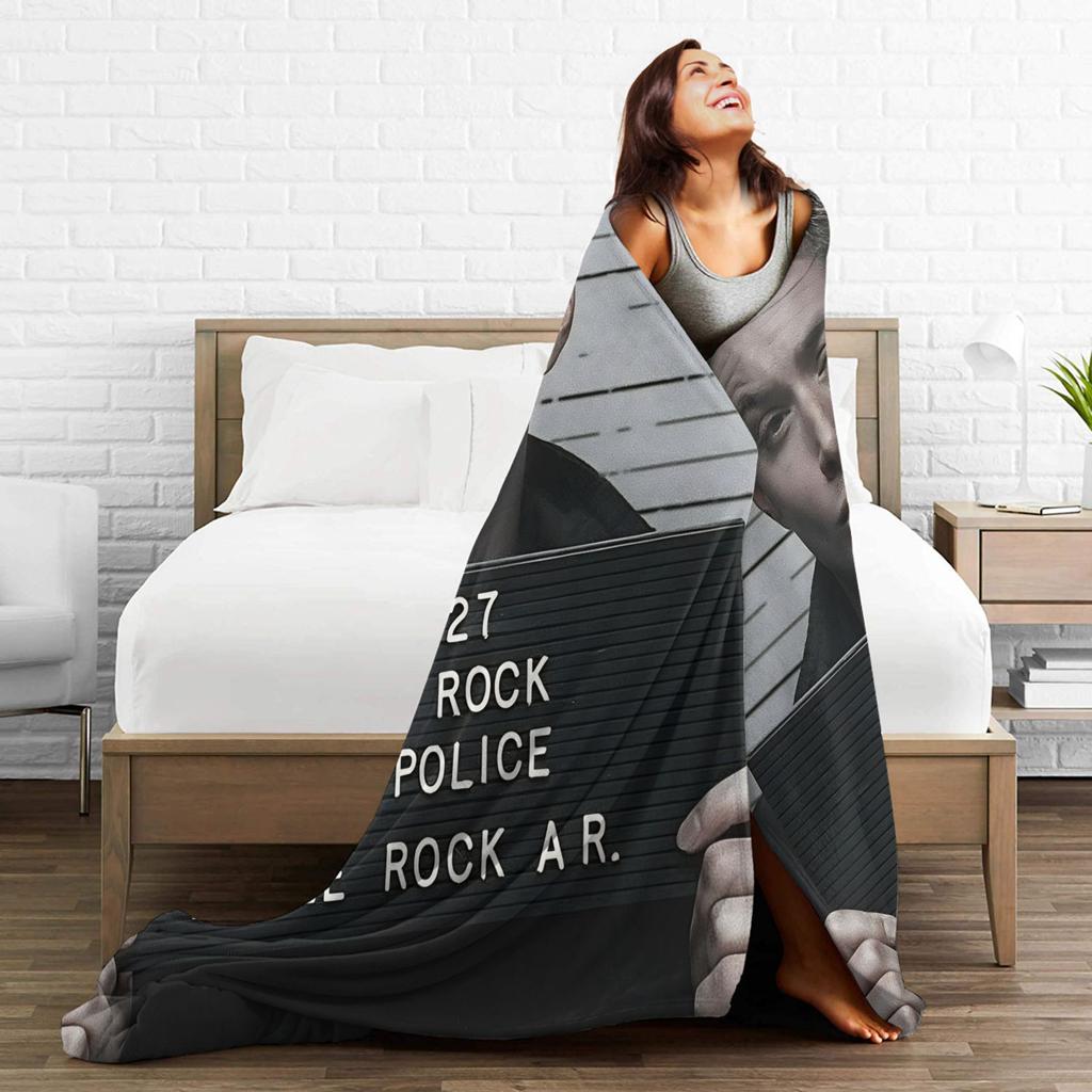 Movie Supernatural Evil Power Printed Soft Blankets Travel Plush Throw Blanket Print Home Decor Flannel Bedspread Sofa Bed Cover