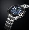 Citizen Orologio Eco-Drive Perpetual World Time Zaffiro SS JV1006-51L