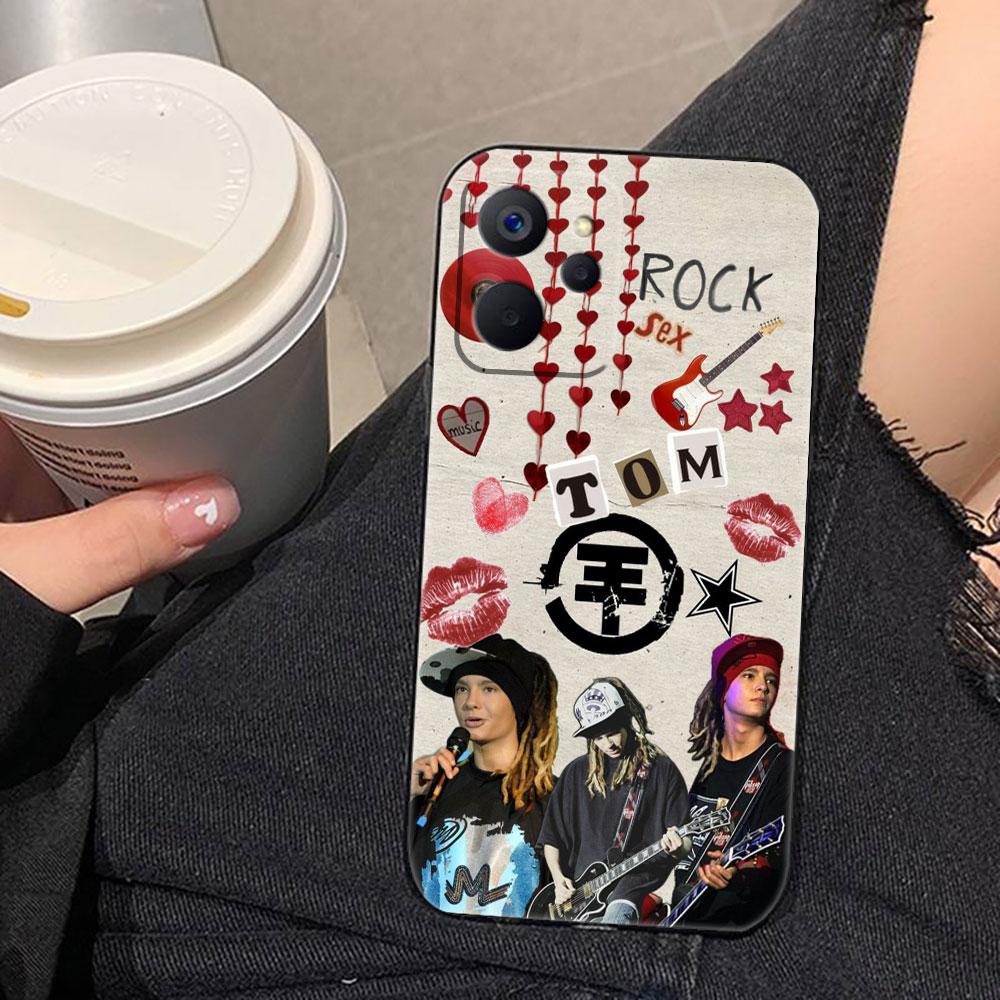 Tom Bill k-Kaulitz Tokio Hotel Phone Case For OPPO Realme 5 15 15T 14 13 12 11 10 9 9I 8 8I 7 7I 6 Pro Plus TPU Case Shell Cover
