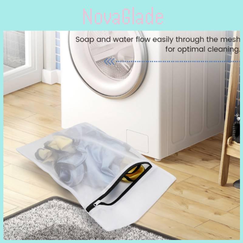 Laundry Mesh Bag For Shirts Bras And Socks Polyester Durable Washing Organizers For Home Use