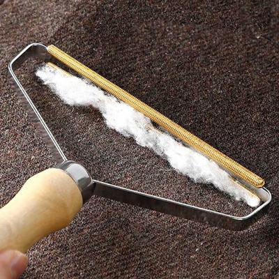 Portable Manual Lint Remover Pet Hair Remover Brush Lint Roller Sofa Clothes Cleaning Brush Tool
