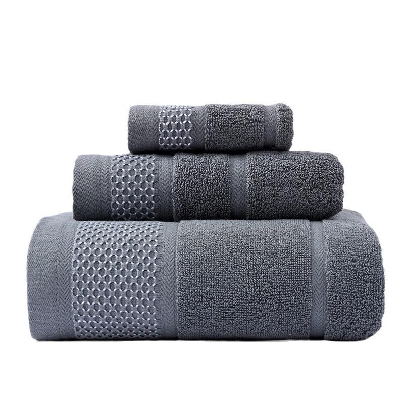 Tri-polar All-Cotton Home Towel Set