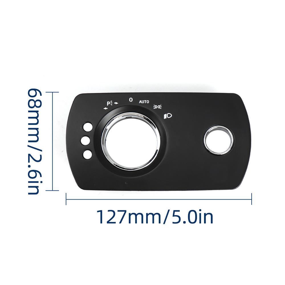 Pro Mercedes Benz SLK Třída W171 2004-2010 Panel spínače světlometů interiéru vozu Ozdobný panel tlačítek světlometů Náhradní díl