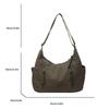 Delicate Shoulder Bag Casual Satchel Sling Purse Nylon Crossbody Bag for Travel and Outdoor Activity  Burgundy