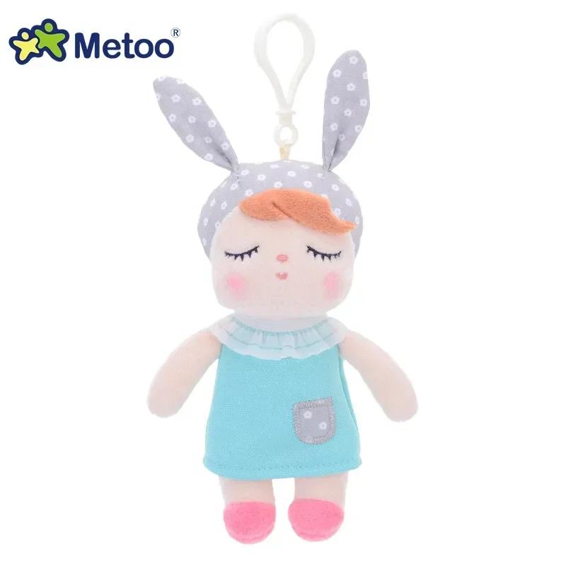 Non-Toxic Metoo Doll Toys Mini Angela Keychain Cute Stuffed Rabbit Backpack Charm For Children Baby Birthday Holiday Gifts