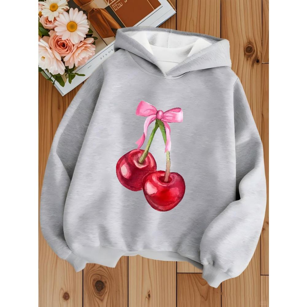 Felpe con cappuccio per ragazzi e ragazze, maglioni con stampe alla moda, top comodi