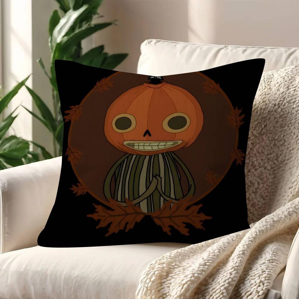 Cartoon O-Over the G-Garden W-Wall  Maple Design Cushion Cover Happy Autumn Harvest decor Holiday Decorati Pillow Cover