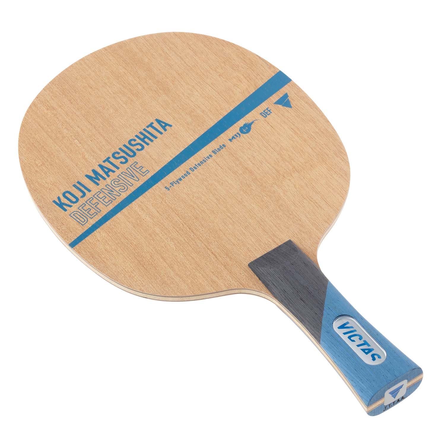 VICTAS Ракетка для настольного тенниса Koji Matsushita Защитная Рукоятка для хватки шейкхенд Защитная Фанерная Расклешенная модель 5 слоев (028204)