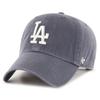 47 Brand atvieglota piegriezuma beisbola cepure - CLEAN UP LA Dodgers vintage tumši zila - 100% kokvilna - Vīriešu