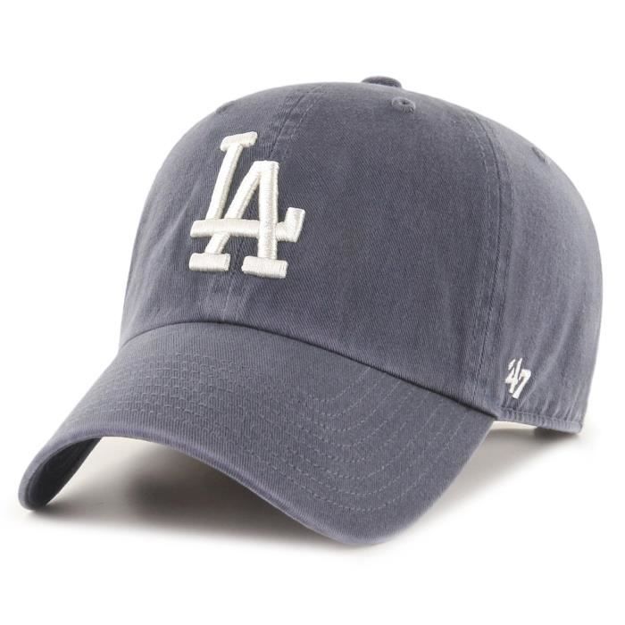 Casquette 47 Brand Relaxed Fit - CLEAN UP LA Dodgers vintage navy - 100% coton - Homme