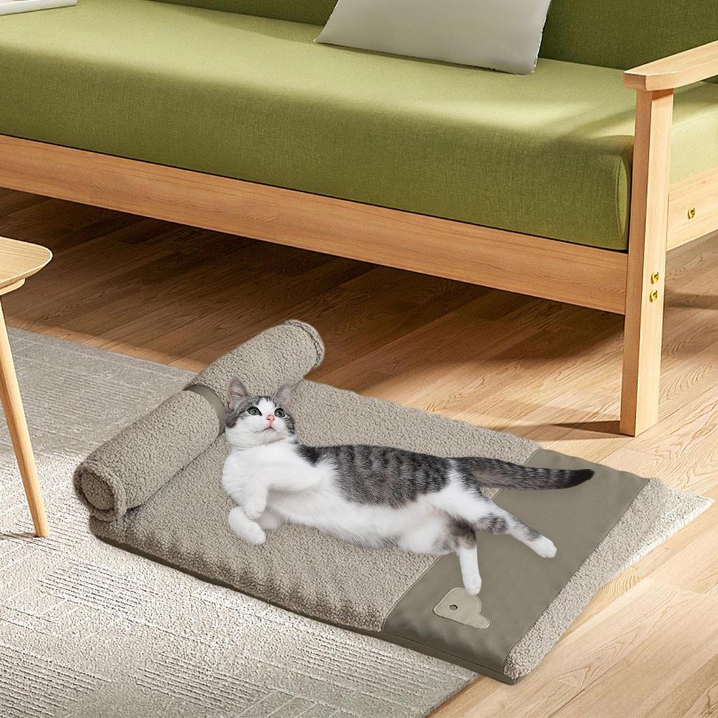 Pet Blanket Cat Bed Mat Autumn Winter Comfortable Practical Multifunction Dog Cage Cushion