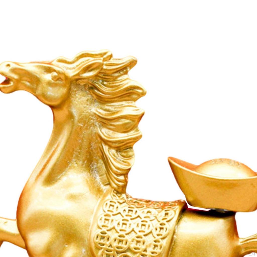 Horse Statue Home Decor Feng Shui Decorative Desktop Decoration Animal Figurine for Living Room