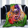 Rat Fink Fashion Throw Blanket Modified Car Culture Funny Accessories for Motorcycle Club Garage Man Cave Home Living Room Decor