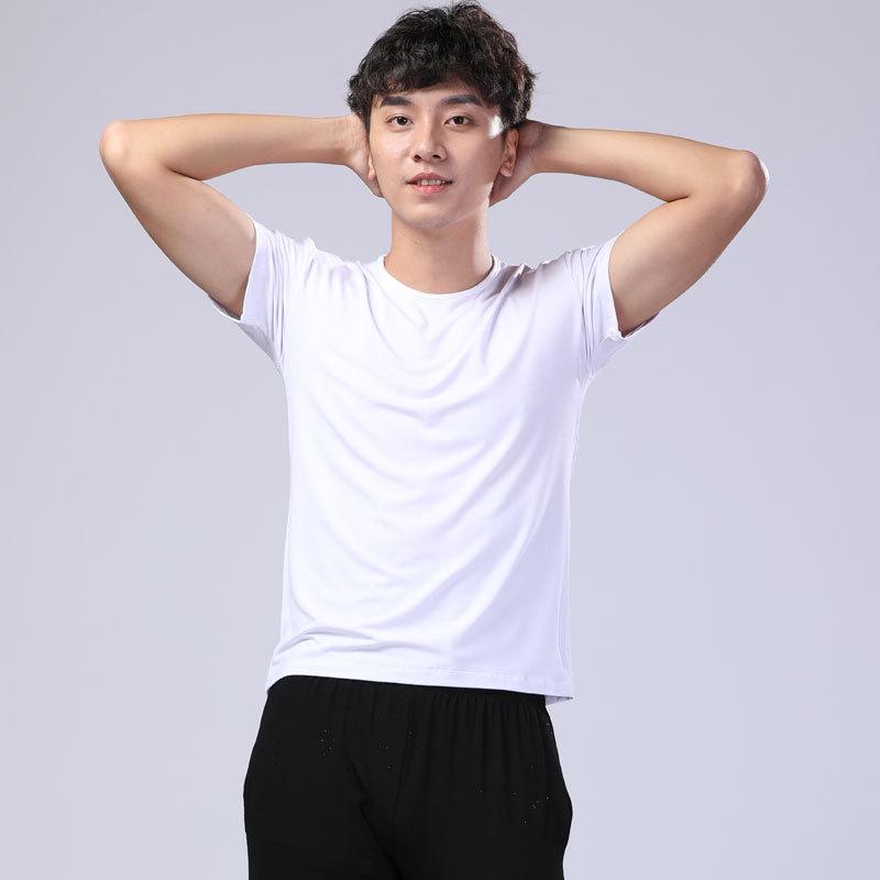 Men's Modal Fitness & Dance Suit - Breathable Sportswear for Yoga, Aerobics, and Training