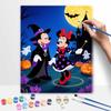 Disney Halloween Digital Oil Painting Art Kit Handmade Diy Home Decorations