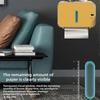 Smart Touchless Toilet Paper Dispenser Wall Mounted Automatic Sensor Tissue Box Punch Hand Towel Dispenser Yellow