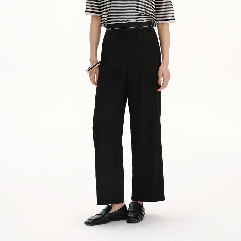 Broadcast Women's BDS2KD2091 Thin Draped Straight-Leg Pants