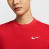 New Nike Club SS25 Sweatshirt Women's University Red IB8752-657