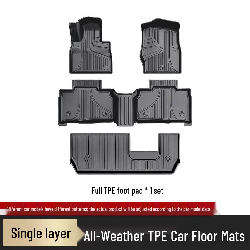 Cadillac XT6 TPE Carpet Floor Mats (2020-2025 Models) - Original Style, Full Surround