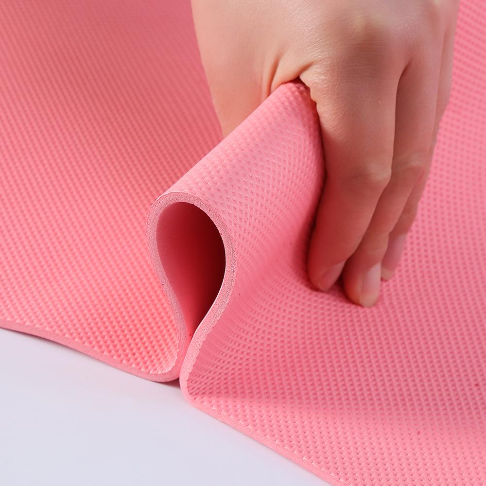 Nonslip Yoga Mat Thin Gym Mats Flooring Gymnastics Sport Mat Exercise Carpet Pilates Nonslip Yoga Carpet Mat Wide Ddyj06