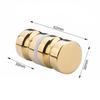 Stylish Shower Glass Door Handle,Sliding Shower Doors Knob,Double Sided Pull Hardware Replacement Parts For Bathroom Glass Doors