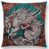 Dark Magic Creatures Mysterious Monster mythical beasts Sofa Pillow Case Cat Deer Bird Fox Tiger Snake Cushion Cover