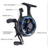 Hochfuß Eisspinnfischen Rollen Hohe Geschwindigkeit 2.5:1 Fliegenfischenrolle Verstellbare Linkshand-Fischerei-Floßrollen