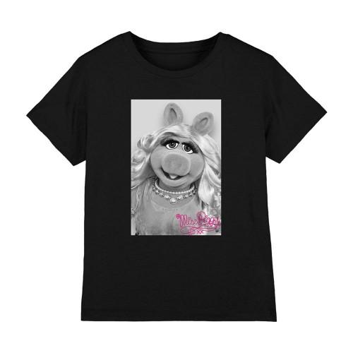 The Muppets Childrens/Kids Miss Piggy Signature Ringspun Cotton T-Shirt