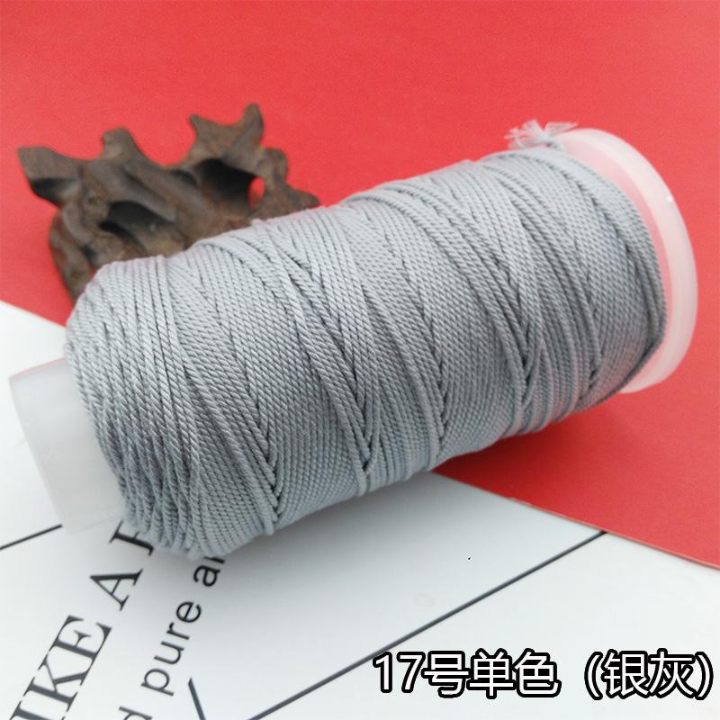 Qs Hand-Rubbed Cotton Thread 18 Strands Of Section Dyeing Gradient Diy Hand-Woven Bracelet Bracelet Rope Play Thread Rope Beading Matching
