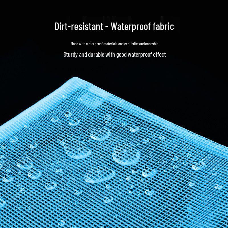 Farbige wasserdichte Mesh-Dokumententasche mit Reißverschluss