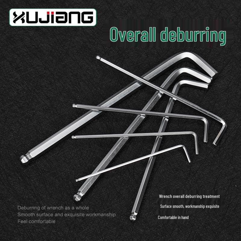 Irregular Hex Wrench Set: 1/16, 5/64, 3/32, 1/8, 5/32, 1/4, 5/16, 3/8 Inch