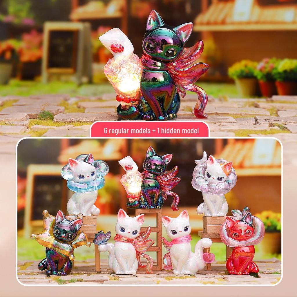 Guochao Hanfu Girl Figurine: Spring Breeze Blind Box Collectible – Dreamy Decor & Gift