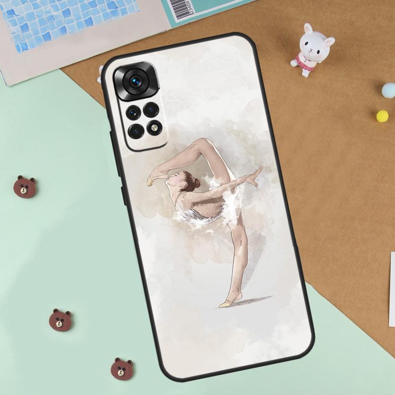 

Love Gymnastics Case For Xiaomi Redmi Note 14 13 12 9 10 11 Pro 10S 11S 12S Cover For Redmi 13C 10C 12C 14C Redmi Note 13ProPlus