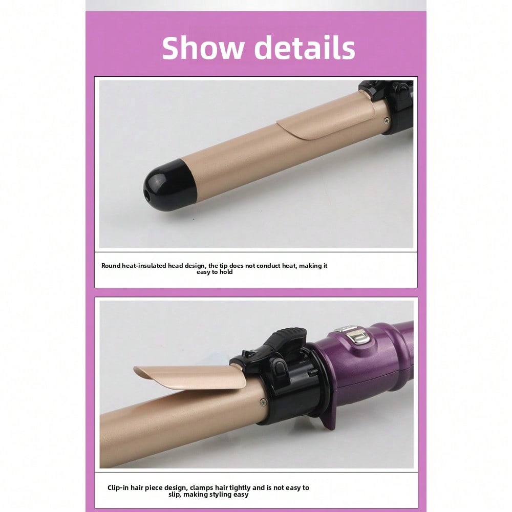 Auto Rotating Electric Hair Curler For Men Women Home Dressing Room Hairstyling 1PC Birthday Gift Anti-Scald Ceramic Constant Temperature