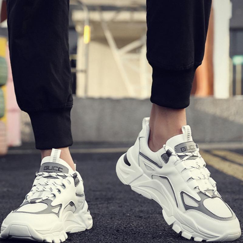 2024New Men's Sneakers Mesh Breathable Casual Shoe Fashion Tennis Trainer Shoes for Men Luxury Basketball Shoe Zapatillas Hombre