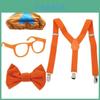 Autentico Set Gioco di Ruolo Blippi con Cravattino a Clip, Occhiali e Cappello in Tessuto Morbido