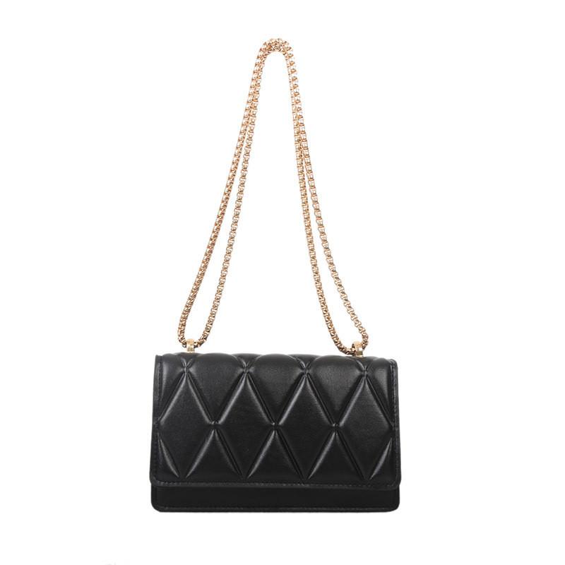 Stylish Small Square Crossbody Bag For Women With Trendy Chain Strap And Casual Design