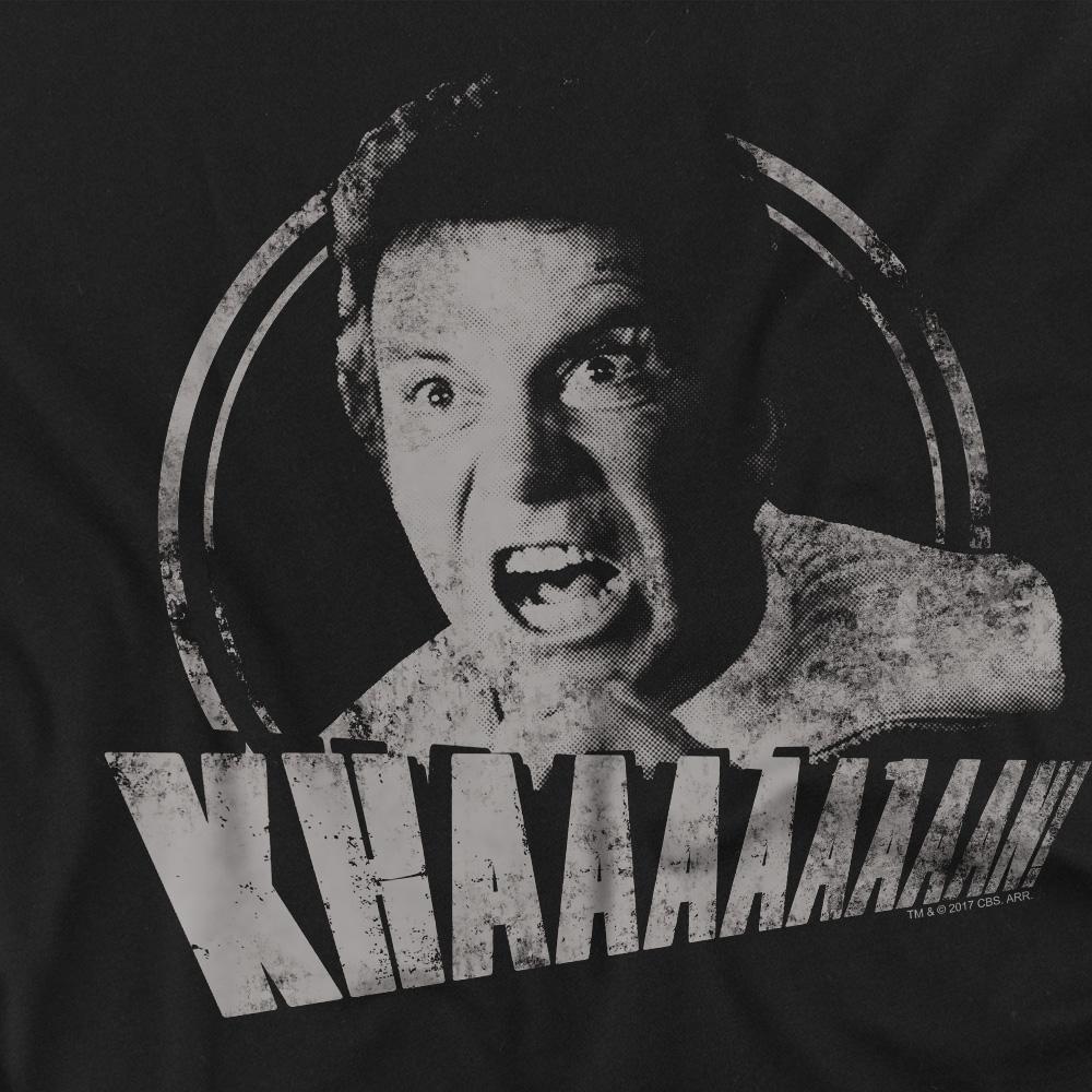 Star Trek Mens Khan Distressed T-Shirt