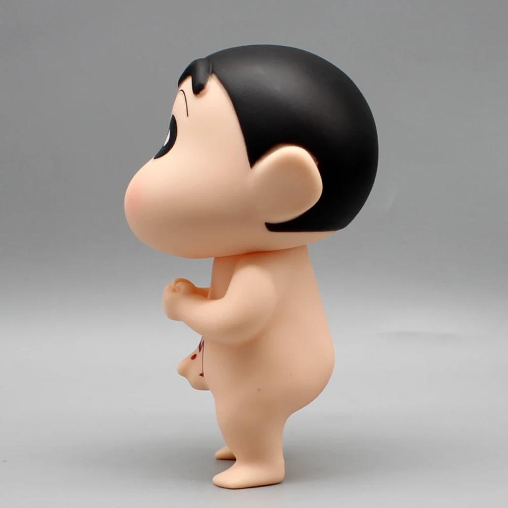 Crayon Shin-Chan Anime Figures Kid Shin-Chan Nude Bathe Action Figurine PVC Statue Model Doll Desk Ornaments Collection Toy Gift