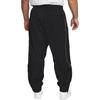 Nike Solo Swoosh Men's Woven Water Repellent Track Pants Black White FB8620-010