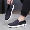 Fashion Men's Casual Shoes 2025 Spring Autumn New Comfortable Soft Sole Slip On Cloth Shoes Breathable Lightweight Fashion Vintage Flats