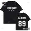 Rock Band Tokio Hotel Monogramm Druck T-Shirt Sommer Straße Lässig Kurzarm Oberteile Kleidung T-Shirt Männer Frauen Cool Mode