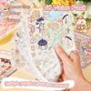 3D Miniature Scene 3D Stickers DIY Notebook Sticker Cartoon Landscape Sticker Book  Children Gift
