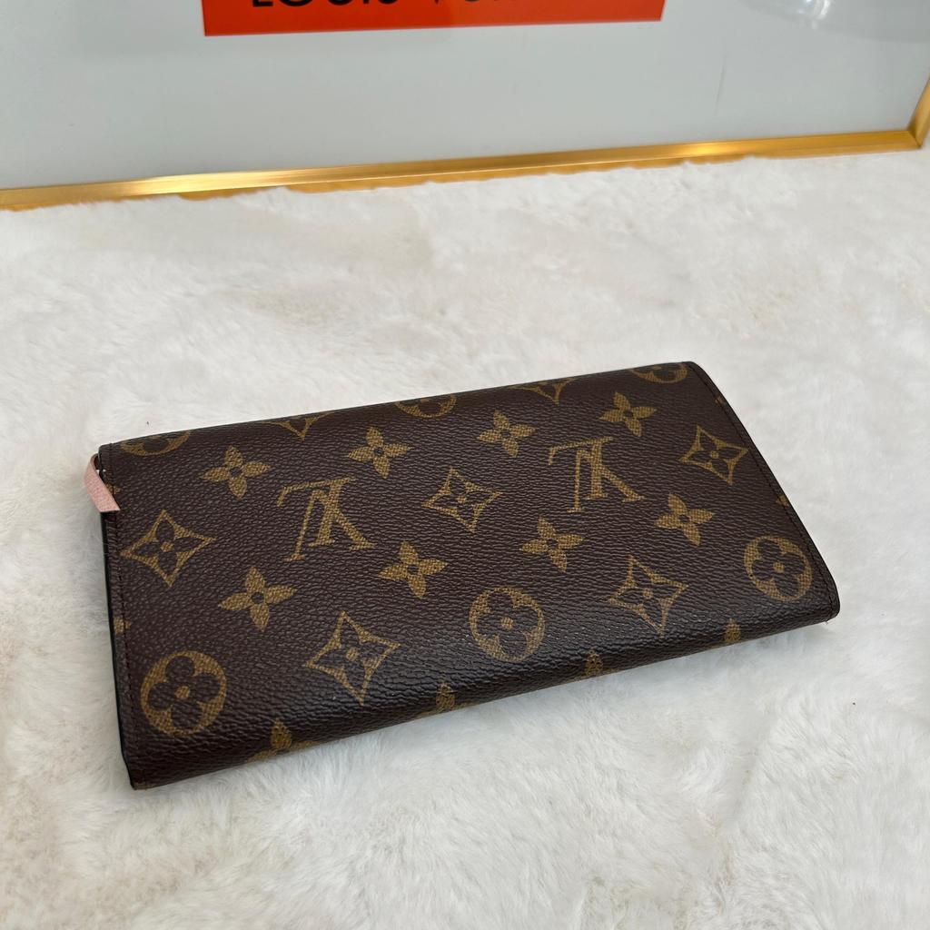 [Pre-Owned] Louis Vuitton Emilie Wallet 'Brown Monogram Canvas' - Excellent #1YXDPGK