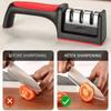 4-stage Knife Sharpener Camping Professional Sharpening Tools Diamond Coated Kitchen Blade Knives Accessories Dining Bar Home