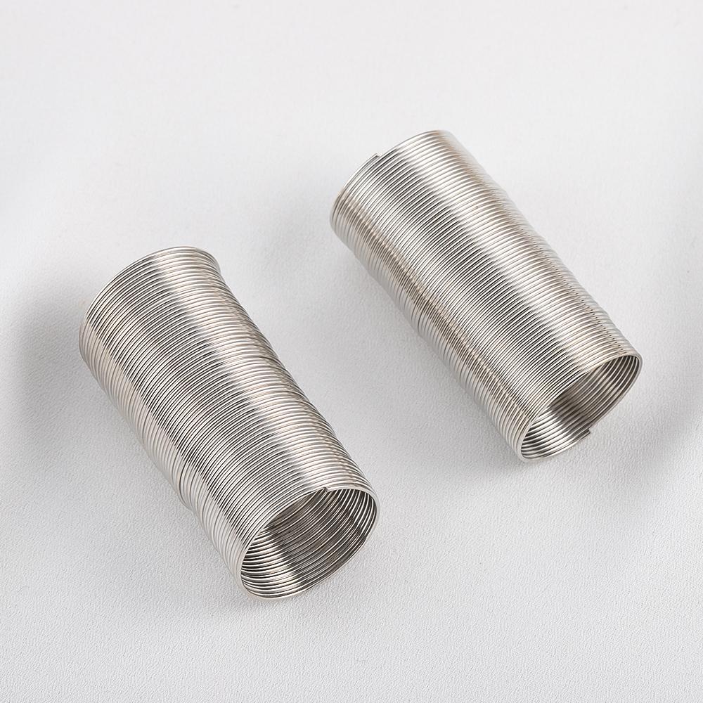 

1PC Multi-Functional Stainless Steel Multi-Loop Memory Wire Ring Blanks DIY Beaded Ring Bracelet Wire Wrapping Jewelry Findings 1pc
